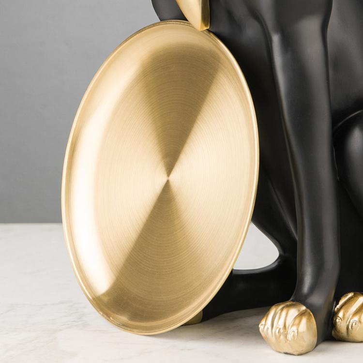 Подставка для мелочей и украшений Собака Санни Dog Sunny With Tray Figurine