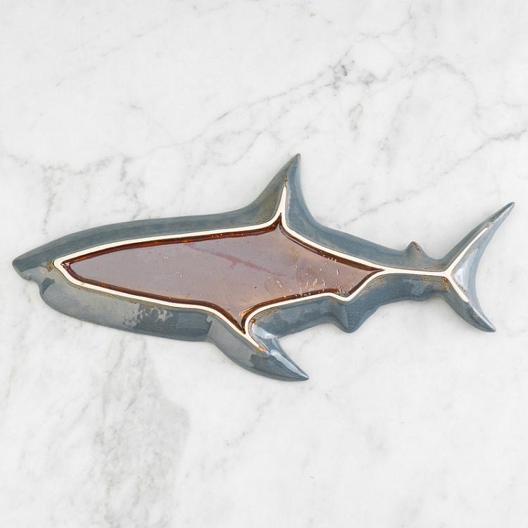 Набор из трёх сервировочных блюд Морские обитатели Set Of 3 Marine Animals Dishes