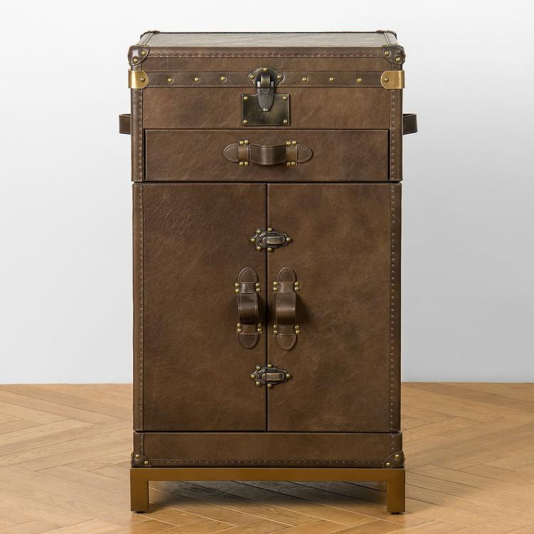 Барный шкаф-сундук Вояж Voyage Chest Sideboard RM
