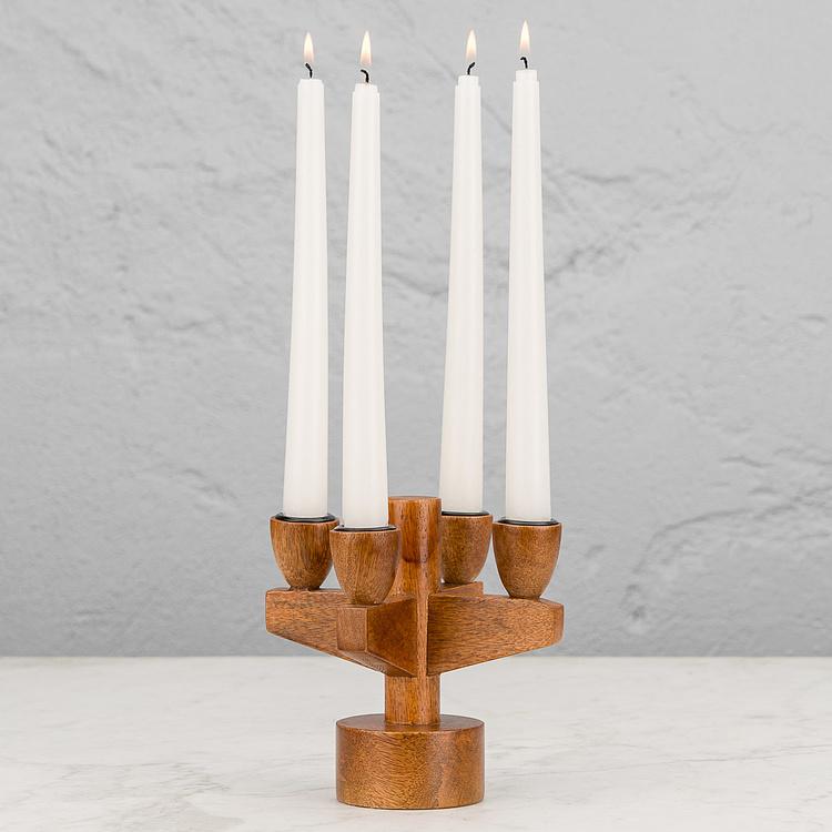 Подсвечник на четыре свечи Касабланка Casablanca Candelabrum For 4 Candles
