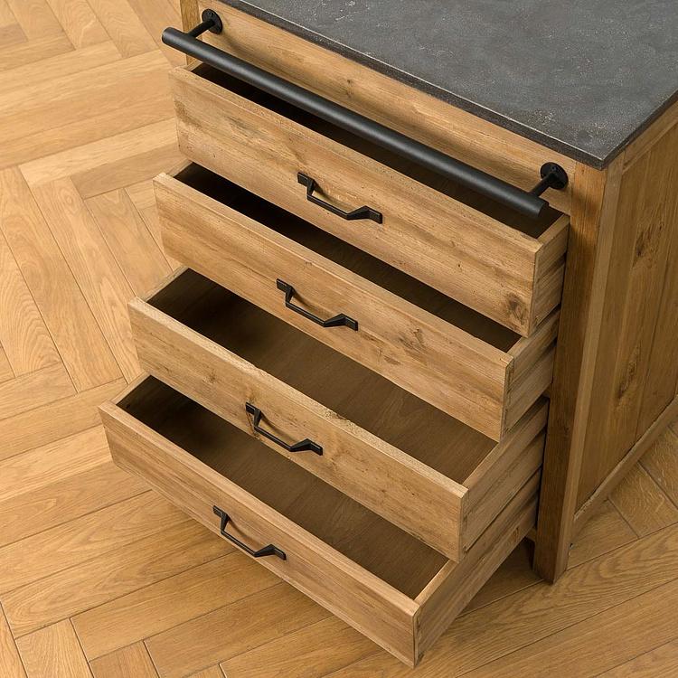 Кухонный гарнитур с 2 раковинами Карелия Karelia Kitchen Unit DB