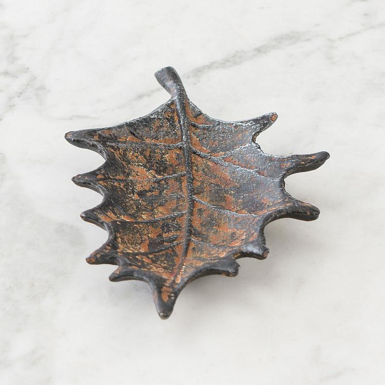 Набор из трёх подставок для мелочей Листья Set Of 3 Leaves Trinket Trays