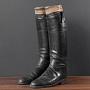 Винтажные сапоги Vintage Black Riding Boots With Shoe Lasts 5