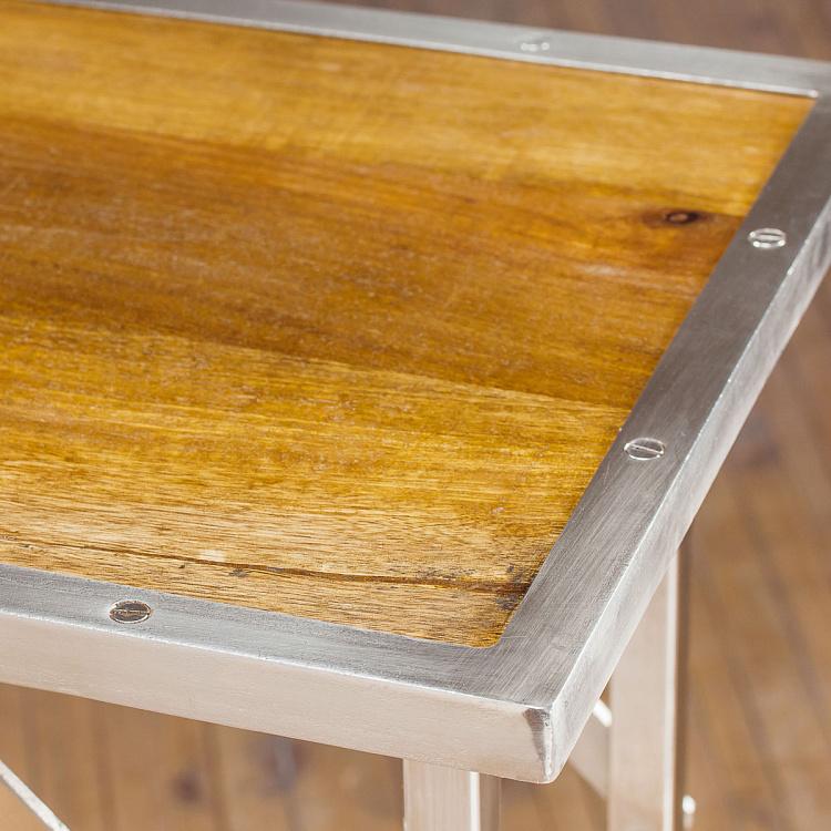 Складной консольный стол Время игр Iron And Wooden Console Playtime