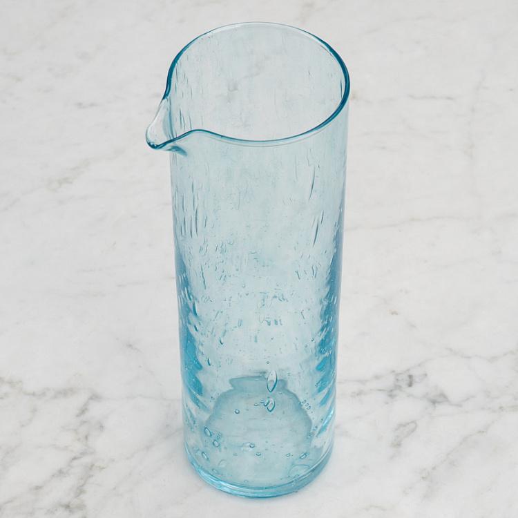 Лазурно-голубой кувшин Пузырьки Bulle Craft Pitcher Bleu Azur 1L