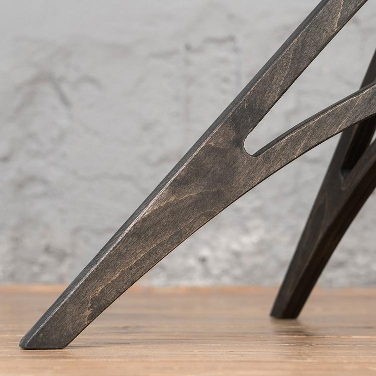 Тёмный стул Скелетон Skeleton Chair Dark Oil