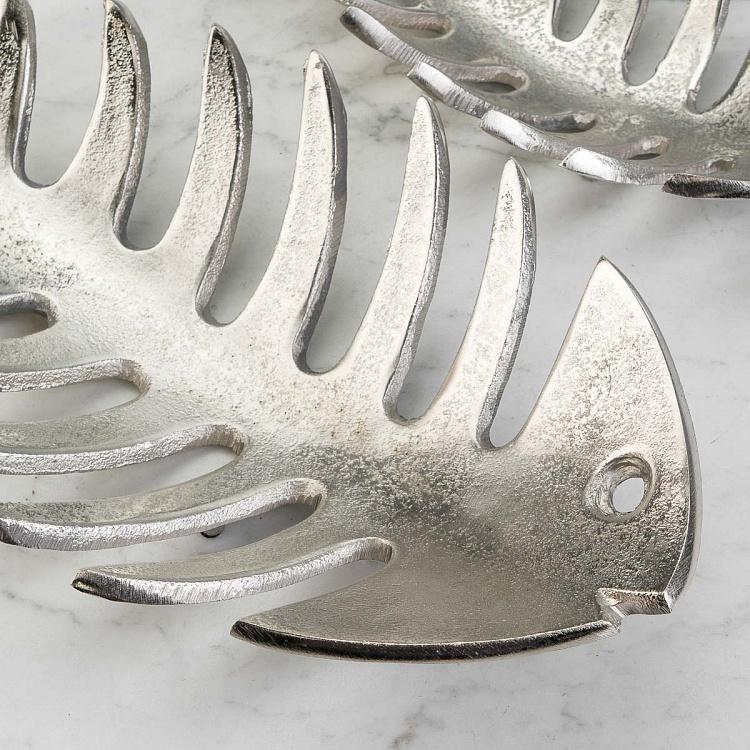 Набор из двух сервировочных блюд для фруктов Рыбные скелеты Set Of 2 Fruits Baskets Fish Skeleton