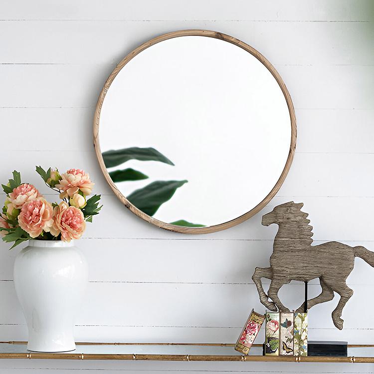 Круглое зеркало Тейн Thayne Round Wall Mirror