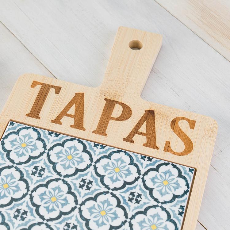 Набор из двух сервировочных досок Солнечные закуски, L Set Of 2 Serving Boards Large Tapas Soleil