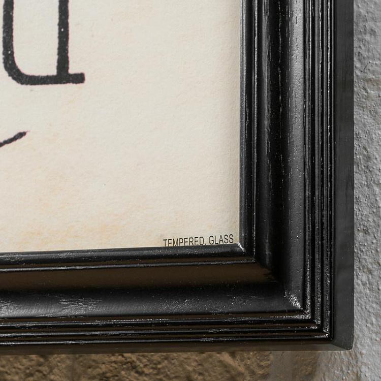 Картина-принт Трефовая Дама Cards Dame Clubs