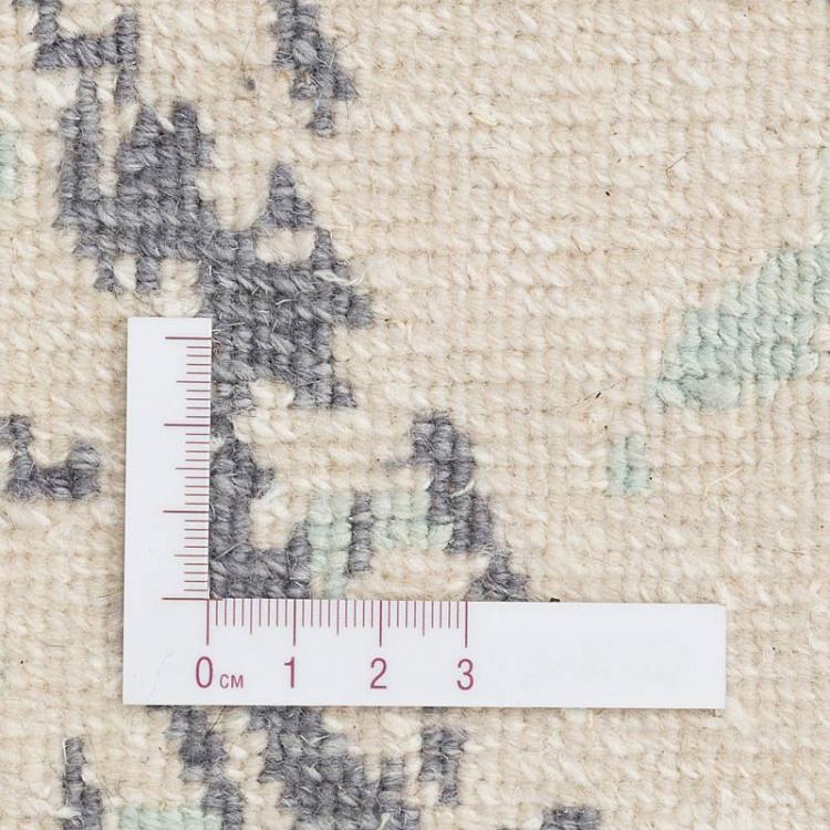 Прикроватный ковёр с коротким ворсом Белые перья Magic Feathers White