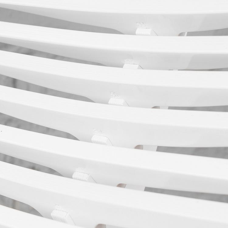 Белое кресло-шезлонг Кит Whale Lounge White