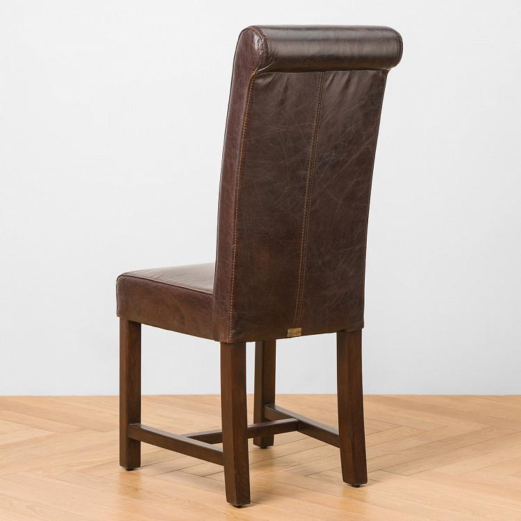 Стул Ролбак, тёмные ножки Rollback Dining Chair, Antique Wood