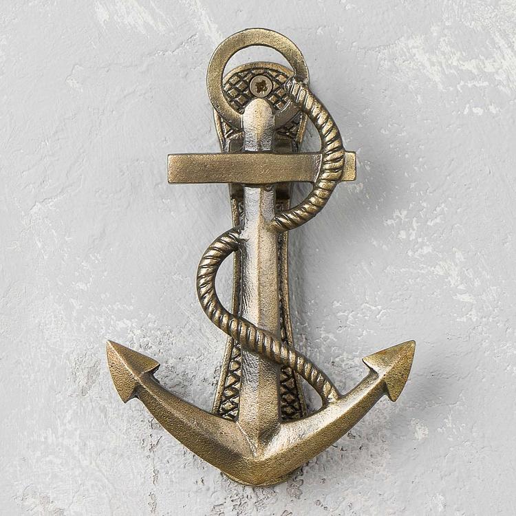 Дверной молоток Морской якорь Anchor Nautical Door Knocker