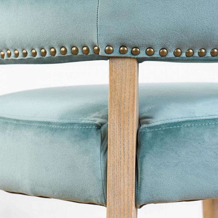 Стул Ньюпорт с подлокотниками, светлые ножки Newport Dining Chair, Oak Brown