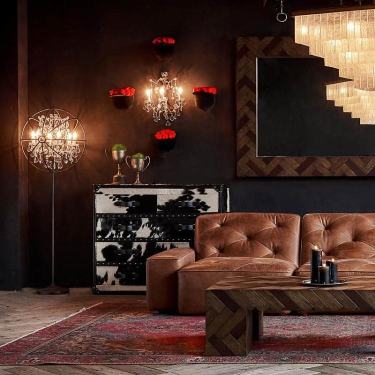 Хрустальный торшер с гироскопом Кристалл Gyro Crystal Floor Lamp