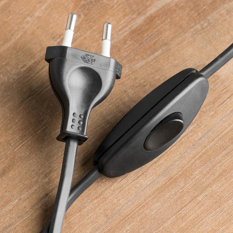 Настольная лампа Бутыль с абажуром цвета Винтаж на золоте Table Lamp Bottle In Clear Glass With Shade Vintage Way On Gold