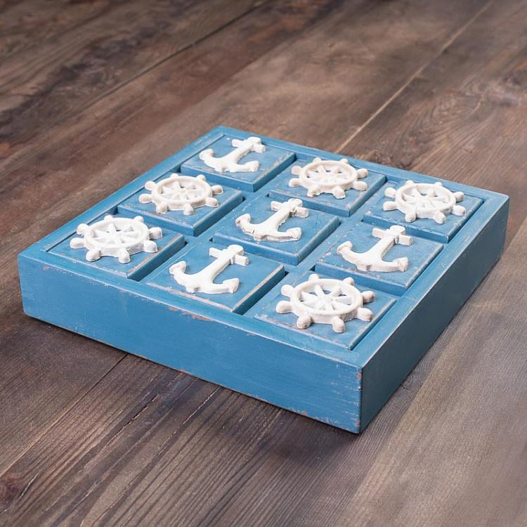 Настольная игра Крестики-нолики с морской тематикой OXO Game Marine