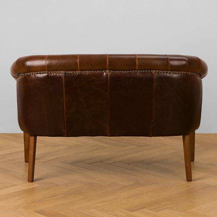 Двухместный диван Маршал, янтарный дуб Marshall 2 Seater, Oak Dark Amber