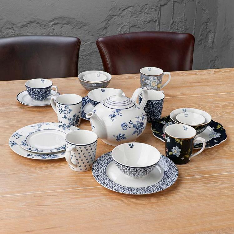 Кружка в полоску Полночь Midnight Pinstripe Mug