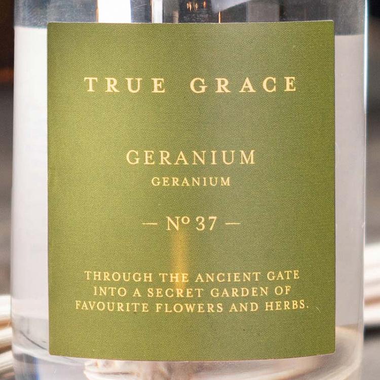 Жидкость для аромадиффузора с палочками Герань, 250 мл Small Reed Diffuser Refill Geranium 250 ml