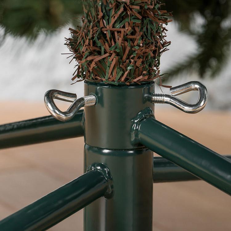 Искусственная новогодняя ёлка с led-гирляндой на 780 лампочек, 250 см Green Spruce With Built-in LED Garland 780 Bulbs 250 cm