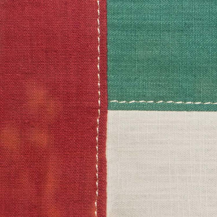 Флаг Объединённых Арабских Эмиратов за стеклом в раме, мини Shadow Box Flag UAE Mini