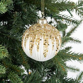 Ball With Powder White 8 cm