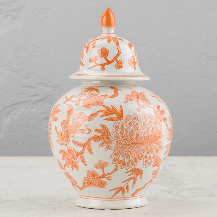 Ваза с крышкой Бабочка Papillon Lidded Vase