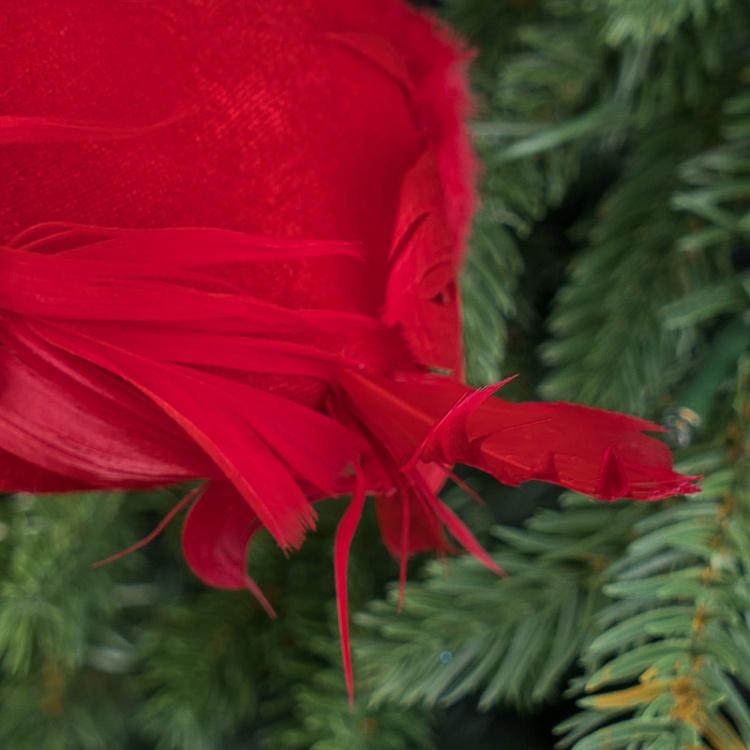 Ёлочная игрушка Птица в шляпке Bird In Hat 16 cm