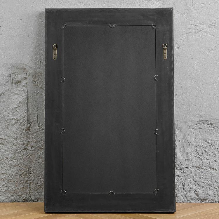 Зеркало с растительным золотистым орнаментом Wall Mirror With Pattern