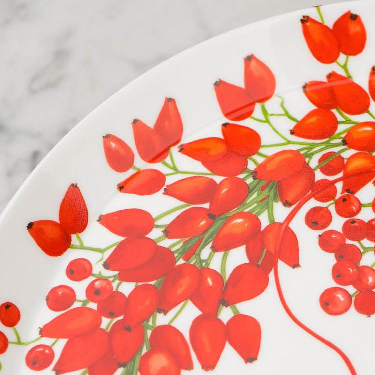 Сервировочная подставка-тортовница Красная нить ягоды Fil Rouge Bacche Cake Stand