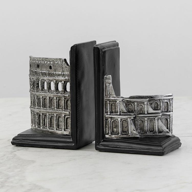 Набор из двух держателей для книг Колизей Bookend Colosseum
