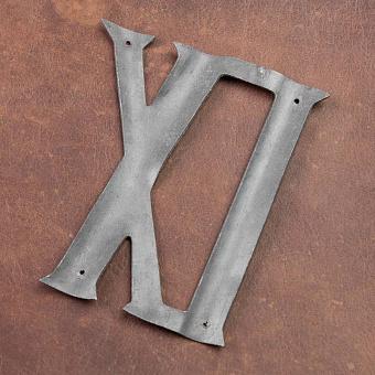 Roman Number 11 In Metal