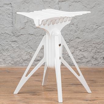 Turtle Stool White