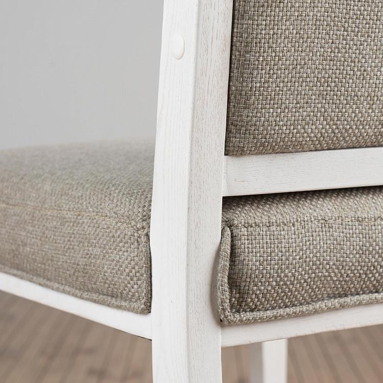 Обеденный стул 17, белые ножки 17 Dining Chair, White Wood