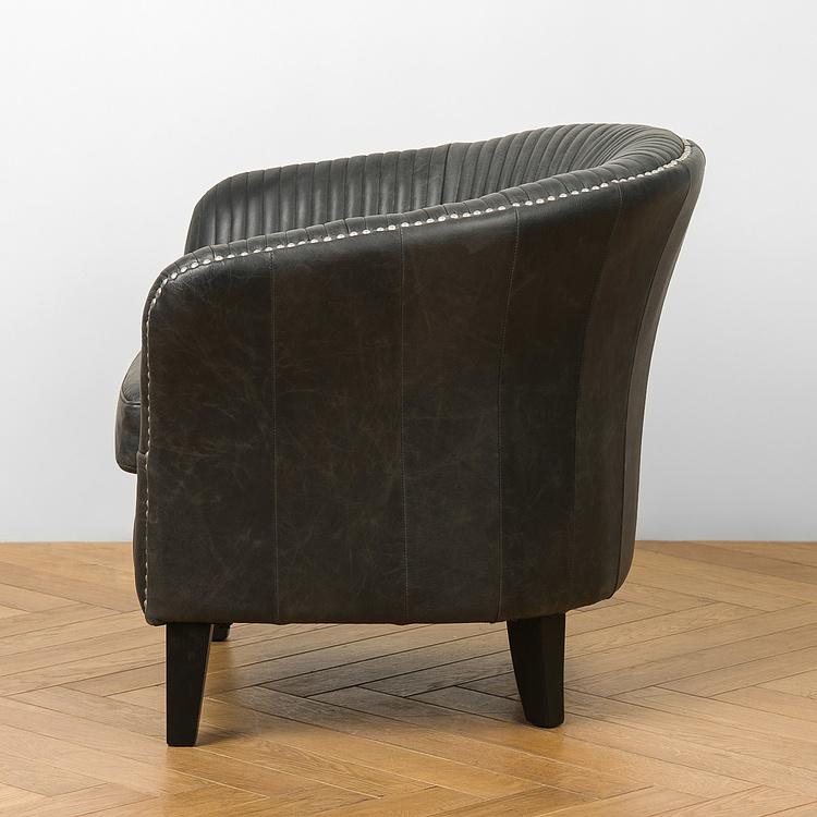 Кресло Леон, чёрные ножки Leon Chair, Oak Black