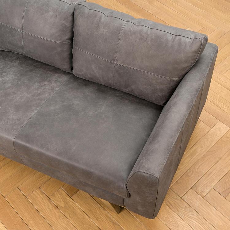 Трёхместный диван Патрик, светлые ножки Patrick 3 Seater, Oak Brown