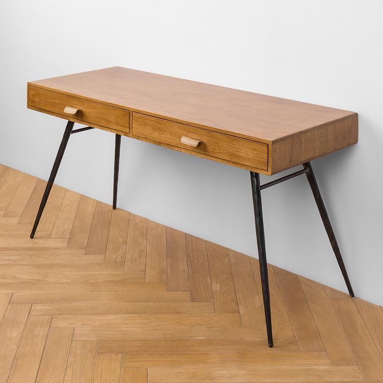 Письменный стол Динан Dinan Desk, Black Matt Metal RM