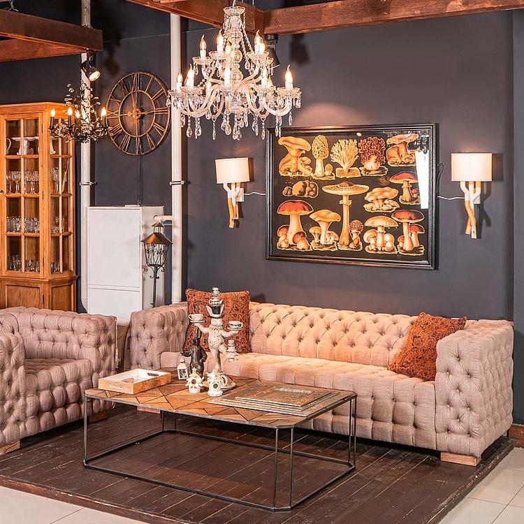 Трёхместный диван Серж Serge 3 Seater