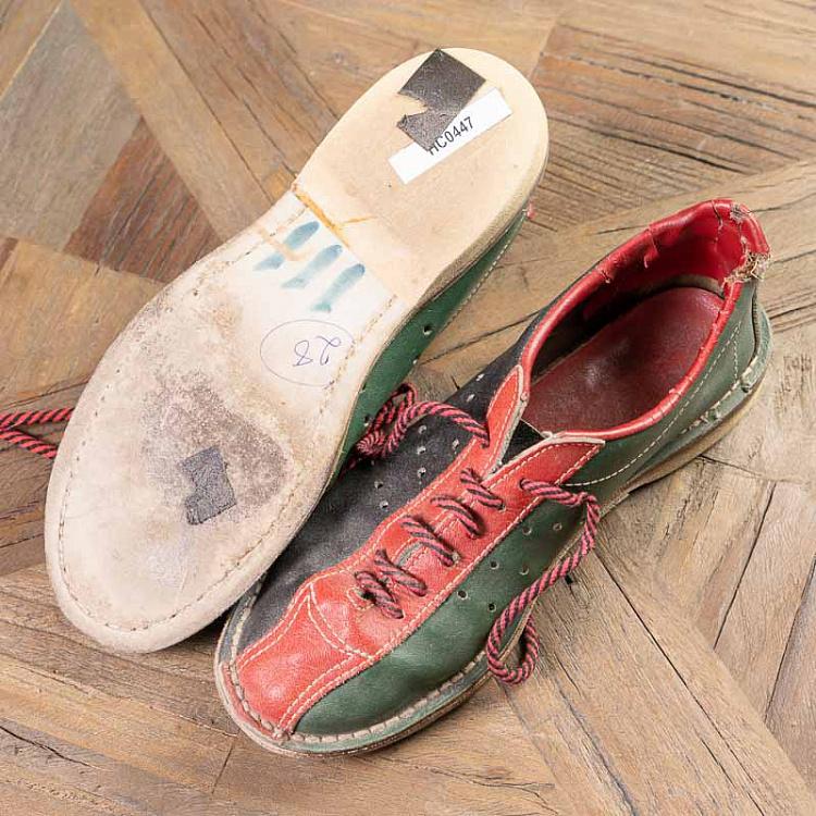 Винтажные ботинки для боулинга 28 см Vintage Bowling Shoes 28 cm
