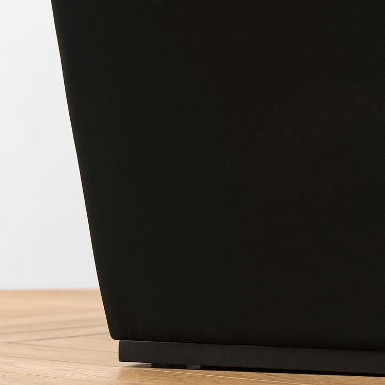 Кашпо Алюминиевый куб с тканью, L Square Planter Large