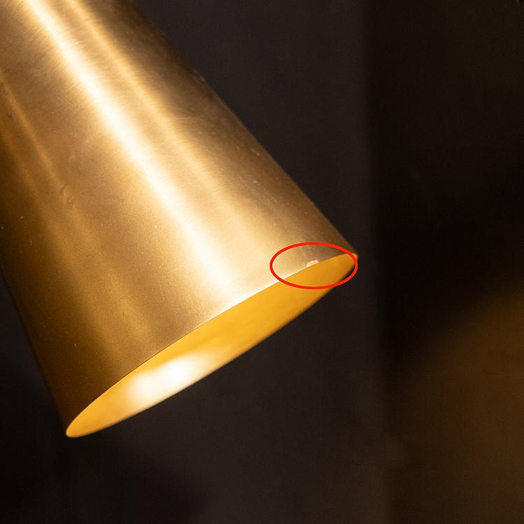 Латунный торшер Вивьен дисконт Vivienne Floor Lamp Brass discount