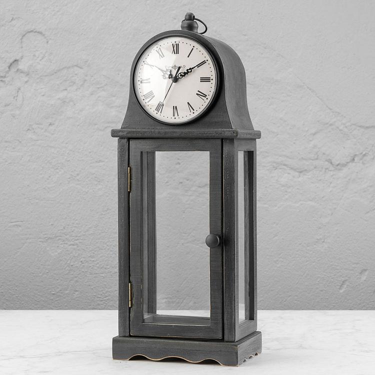 Настольные часы с дверцей Clock On Stand With Display