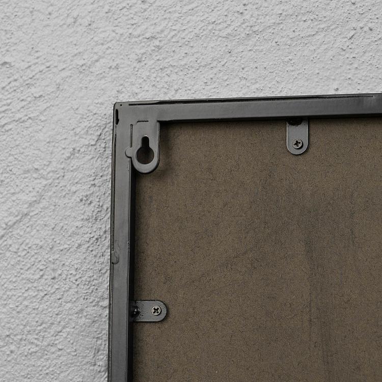 Зеркало в антикварном стиле с рисунком Antique Glass Panel Mirror