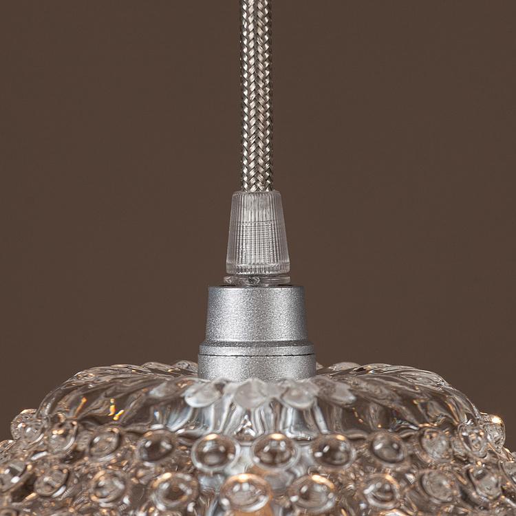 Подвесной светильник Даймонд из прозрачного стекла Diamond Tip Hanging Lamp Clear Glass