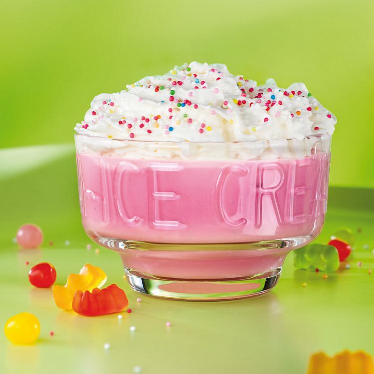 Креманка Бостон с надписью Мороженое Boston Ice Cream Dish