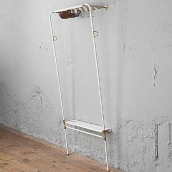 Lean On Me Clothes Rack White