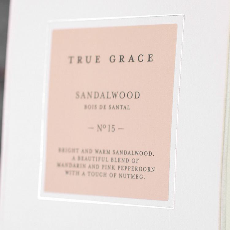 Аромадиффузор набор (палочки, жидкость в бутылочке) Сандаловое дерево, 200 мл  Small Reed Diffuser Sandalwood 200 ml