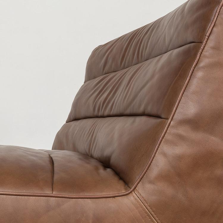 Одноместный диванный модуль Шебби Shabby Sectional 1 Seater Curve